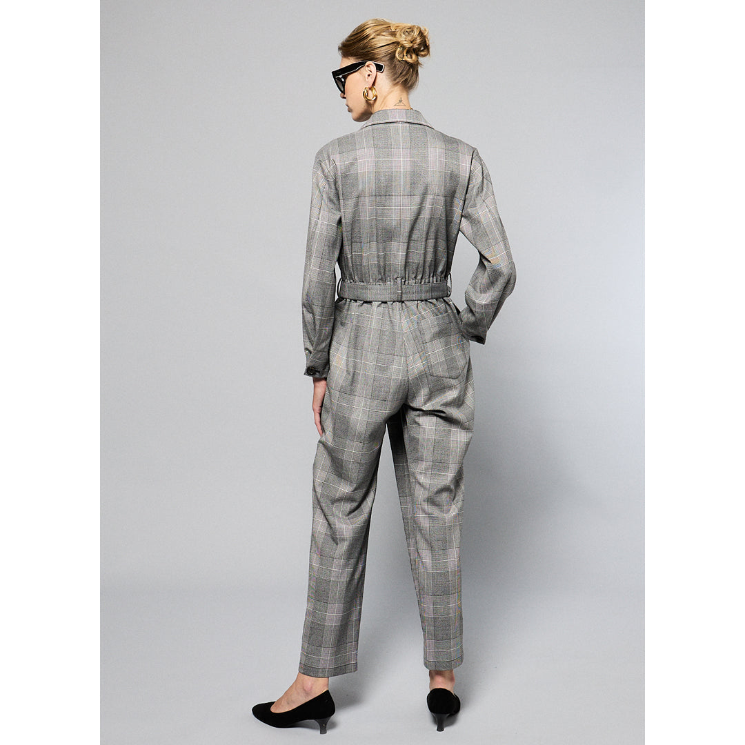 Chloe Glen Plaid Tailored Womens jumpsuit – Maison Lilli